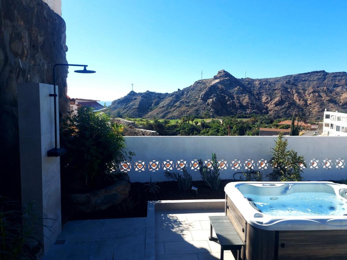 Casa Platero - Bungalow With Jacuzzi And Pool La Playa de Tauro المظهر الخارجي الصورة